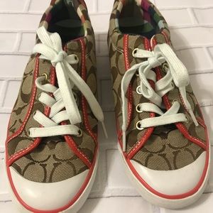 GENTLY USED COACH SNEAKERS